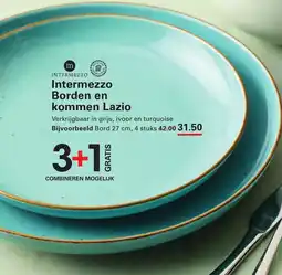 Sligro Intermezzo Borden en kommen Lazio aanbieding