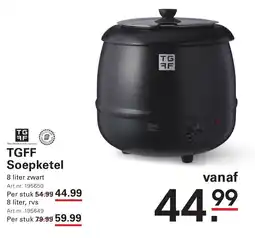 Sligro TGFF Soepketel aanbieding