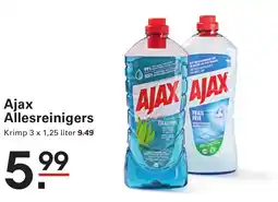 Sligro Ajax Allesreinigers Krimp aanbieding