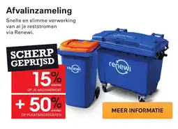 Sligro Afvalinzameling aanbieding