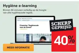 Sligro Hygiëne e-learning aanbieding