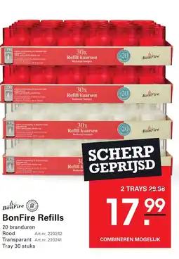 Sligro BonFire Refills aanbieding