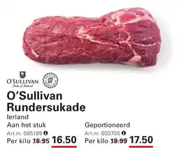 Sligro O'Sullivan Rundersukade aanbieding