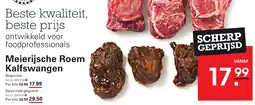 Sligro Meierijsche Roem Kalfswangen aanbieding