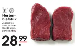 Sligro Herten biefstuk Jagerstrots aanbieding