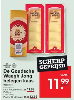 Sligro De Goudsche Waegh Jong belegen kaas aanbieding