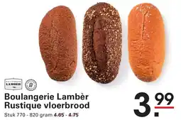 Sligro Boulangerie Lambèr Rustique vloerbrood aanbieding