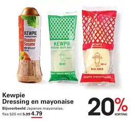 Sligro Kewpie Dressing en mayonaise aanbieding