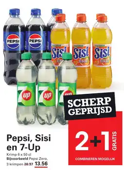 Sligro Pepsi, Sisi en 7-Up aanbieding
