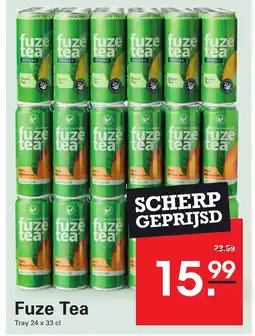 Sligro Fuze Tea aanbieding