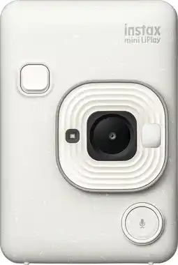 Coolblue Fujifilm Instax Mini LiPlay Misty White aanbieding
