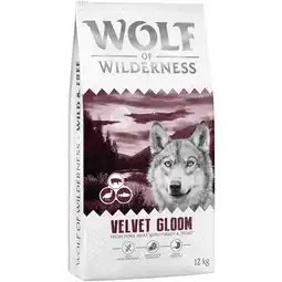 Zooplus Wolf of Wilderness Velvet Gloom Kalkoen & Forel - graanvrij - Dubbelpak: 2 x 12 kg Nieuw Recept aanbieding