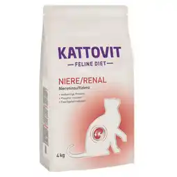 Zooplus 2x4kg Nieren/Renal (Nierfalen) Kattovit Kattenvoer aanbieding