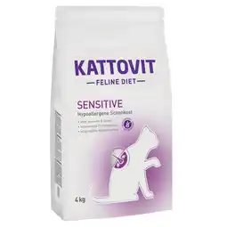Zooplus 2x4kg Sensitive Protein Kattovit Kattenvoer aanbieding