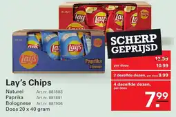 Sligro Lay's Chips aanbieding