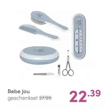 Baby & Tiener Bebe Jou geschenkset aanbieding