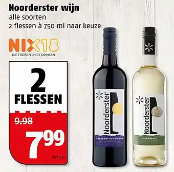 Poiesz Noorderster wijn 750ml aanbieding