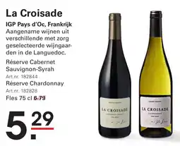 Sligro La Croisade aanbieding