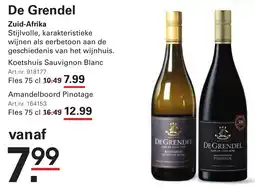 Sligro De Grendel Zuid-Afrika aanbieding