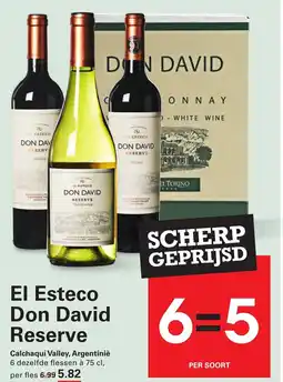 Sligro El Esteco Don David Reserve aanbieding