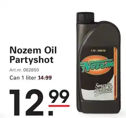 Sligro Nozem Oil Partyshot aanbieding