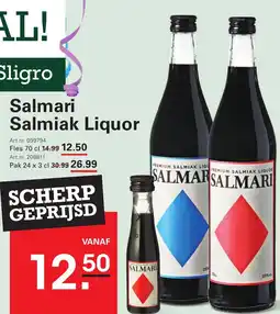 Sligro Salmari Salmiak Liquor aanbieding
