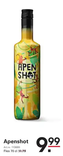 Sligro Apenshot aanbieding