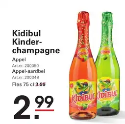 Sligro Kidibul Kinder- champagne aanbieding