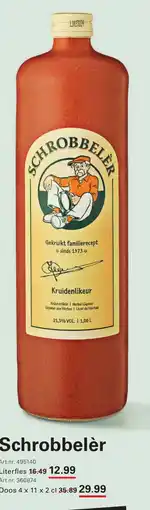 Sligro Schrobbelèr aanbieding