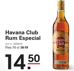 Sligro Havana Club Rum Especial aanbieding