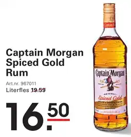 Sligro Captain Morgan Spiced Gold Rum aanbieding