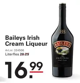 Sligro Baileys Irish Cream Liqueur aanbieding