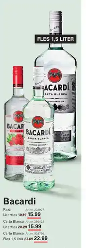 Sligro Bacardi aanbieding