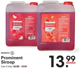 Sligro Prominent Siroop aanbieding