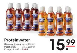 Sligro Proteinwater aanbieding