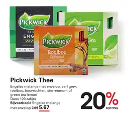 Sligro Pickwick Thee aanbieding