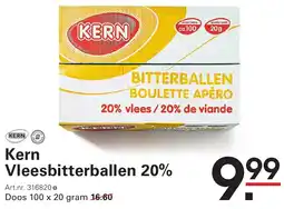 Sligro Kern Vleesbitterballen 20% aanbieding