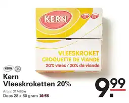 Sligro Kern Vleeskroketten 20% aanbieding
