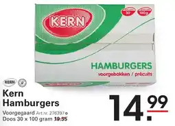 Sligro Kern Hamburgers aanbieding
