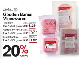 Sligro Gouden Banier Vleeswaren aanbieding