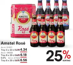 Sligro Amstel Rosé aanbieding