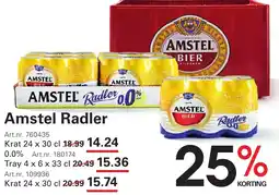 Sligro Amstel Radler aanbieding