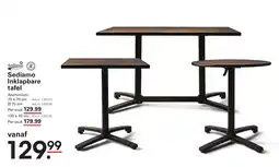 Sligro Sediamo Inklapbare tafel aanbieding