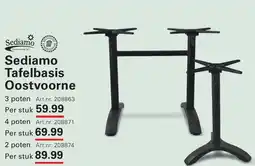 Sligro Sediamo Tafelbasis Oostvoorne aanbieding