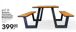 Sligro Sediamo Aluminium picknicktafel Middelkerke aanbieding