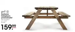 Sligro Sediamo Inklapbare picknicktafel aanbieding