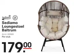 Sligro Sediamo Loungestoel Baltrum aanbieding