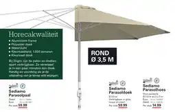 Sligro Sediamo Parasoldoek aanbieding