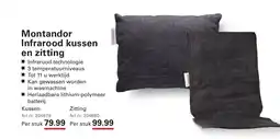 Sligro Montandor Infrarood kussen en zitting aanbieding