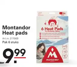 Sligro Montandor Heat pads aanbieding
